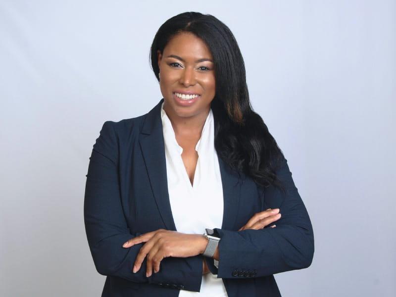 Diana Castillo Bonilla es estudiante de medicina de segundo año en la Facultad de Medicina William Beaumont de la Universidad de Oakland en Rochester, Michigan. Su principal interés es la cardiología. (Foto cortesía de Lifetouch Inc.)