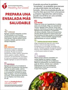 Prepare una ensalada más sana