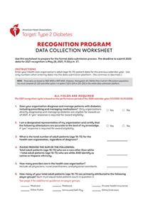 Data Collection Worksheet Image