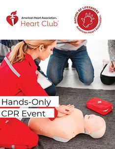 Heart Club Student Hands-Only CPR Volunteer Activity Toolkit cover image