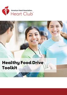Heart Club Student Healthy Food Drive Toolkit cover image