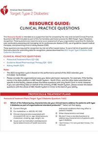 Target: Type 2 Diabetes Resource Guide Cover