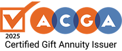 2025 ACGA Certified Gift Annuity Issuer logo